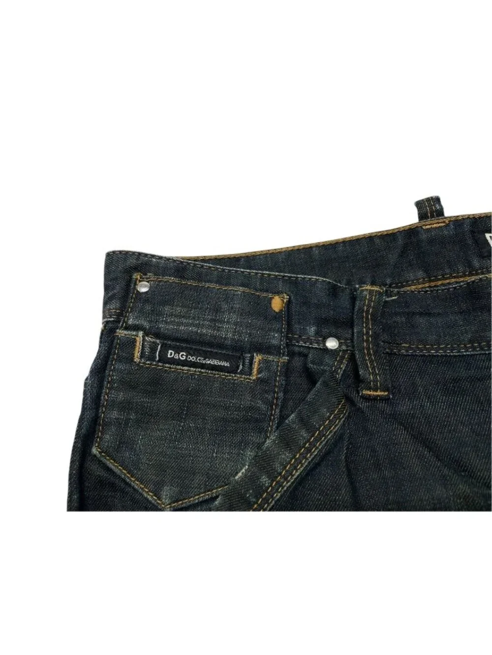 Dolce & Gabbana Denim Pants Made by Luco Cotton Elastane Blue